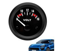 Universal Car Gauges Digital Voltmeter And Oil Pressure Meter LED Dashboard Instrument Cluster For Automotive Modification Performance Tuning And Accurate Engine Monitoring Featuring Bright Luminous D