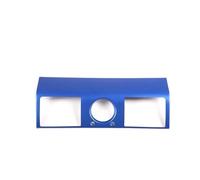 Universal Car Interior Accessories Aluminum Alloy Central Control Air Outlet Frame Panel Sticker For Defender 90 2008-2018 Car Interior Accessories(Blue)