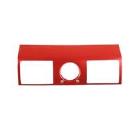 Universal Car Interior Accessories Aluminum Alloy Central Control Air Outlet Frame Panel Sticker For Defender 90 2008-2018 Car Interior Accessories(Red)