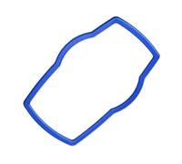 Universal Car Interior Accessories Car Interior Multimedia Buttons Cover Molding Trim For BMW For 1/3/4/5/7 Series For X1 For X3 For X4 For X5 For X6(Blue)