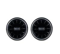 Universal Car Interior Accessories For Benz For V Class For W447 For Vito For V250 For V260 Car Dashboard AC Air Condition Vent Outlet Turbo(2pieces Silver)