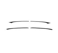 Universal Car Interior Accessories for Pilot for Ridgeline for Passport 2016-2022 PVC Black Car Center Console Decorative Panel Trim Sticker Accessories(3)