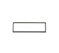 Universal Car Interior Accessories For VW For Golf 4 For Jetta For Bora MK4 1999-2004 Center Control CD AC Air Conditioner Radio Panel Frame Cover(A)