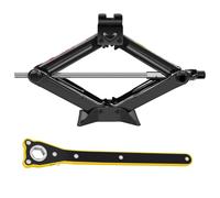 Universal Car Jack Kit with Wrench, 2 Ton(4409 lbs) Scissor Jack for Car/Auto/SUV/MPV, Thickened Steel Floor Jacks, Portable Tire Jacks Repair Kit, Spare Tire Changing Kit, Cars Emergency Kit, Black