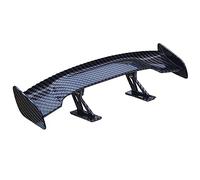 Universal Car Mini Spoiler Wing for All Cars Easy Installation Car Tail Wing Carbon Fiber, 25x7x3.5 cm