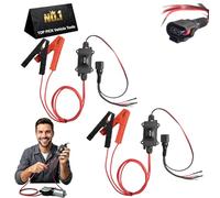Universal Car Motor Diagnostic Tool, EPB Emergency Release Tool, Car Scanner Diagnostic Tools Scanner and Battery Tester, Brake Controller Service Dismantling Reset ABS Scan with Services Mode (2PCS)