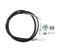 Universal Car Parking Brake Cable Kit, Emergency Parking Brake Cable Kit ABS Plastic Handbrake Cable Assembly