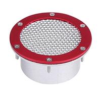 Universal Car Racing Air Duct Grille Bumper Vent Inlet for Cold Air Intake(Red).-for car front bumper air vent duct grill