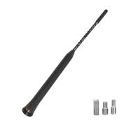Universal Car Radio Aerial Antenna - 23cm Short Mast Whip AM/FM/DAB Replacement with 4mm 5mm 6mm Screws, Compatible with Most Vehicles