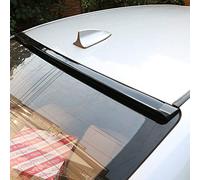 Universal Car Rear Spoiler Exterior,Car Trunk Spoiler Roof Kit Spoiler for Cars,Trunk Spoiler Kit,3D Rear Trunk Lip or Roof Spoiler Sticker Bar,Punch-Free Installation Gloss Black