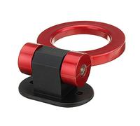 Universal Car Ring Track Racing Style Tow Hook Look Decoration Red Accessories