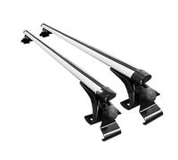 Universal Car Roof Racks Kit No Need Rail Aluminum Alloy Crossbar Luggage For Sedan For Saloon Car Roof Rack(135CM sliver)