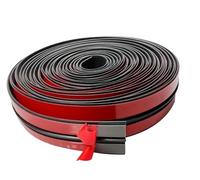 Universal Car Sealing Strip Roof Windshield Sunroof Waterproof Soundproof Rubber Strip Edge Protector Window Gap Seal 2/6/10m(14mmx10m)