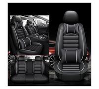 Universal Car Seat Covers 5 Seats Universal Car Seat Cover For Mercedes W177 A-Class W168 W169 W176 A-Klasse A160 A180 A190 A200 A220 A250 Interior Accessories Seat Protector(Black white Deluxe)