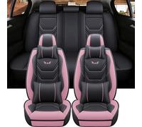 Universal Car Seat Covers Cushion For Golf 5 For Peugeot For 207 For BMW For E30 E39 X5 E70 Interiors Full Set Car Seat Covers Set(Pink A)