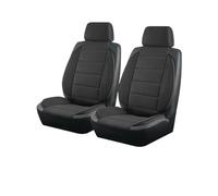 Universal Car Seat Covers Side Stereo Modeling Leather Fluff Car Seat Covers Fit For Most Car Accessories Interior(Black 2 Seat)