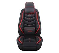Universal Car Seat Covers Waterproof Leather Full Set, To Fit Most Cars, Side Airbag Compatible, Can Protect Front and Rear Seats
