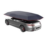 Universal Car Shade Umbrella Cover Tent Cloth Uv Protect Waterproof 4.2 x 2.1M Blue