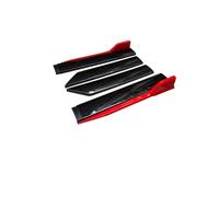 Universal Car Side Skirt Extensions Glossy Black Winglet Splitters Lip 41inch Auto Body Kit Protector For All Cars Side Skirts