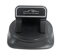 Universal Car Smartphone Mount Wider Base 360 Degree Rotatable | Non Slip Dashboard Base Keeps The Universal Car Smartphone Mount Stable During Braking Bumps And Daily Driving