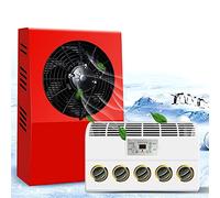 Universal Car Split Air Conditioner, 12 Volt Dc Air Conditioner For Rv, Truck, Semi Trucks, Forklift, Construction Vehicle, Crane, Excavator, Van Ac 12V/12V