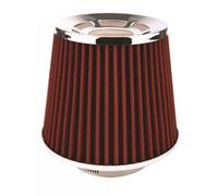 Universal Car Sport Cone Red Air Filter Cone Induction Kit High Power 150 mm
