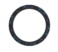 Universal Car Steering Wheel Cover â€“ Fabric Sleeve for Trucks, SUVs, and Cars â€“ Constellation Star Clusters Galaxies Full Print Design