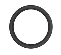 Universal Car Steering Wheel Cover – Fabric Sleeve for Trucks, SUVs, and Cars – White to Black Full Print Design