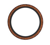Universal Car Steering Wheel Cover - African Mud Cloth Tribal Full Print Elastic Fabric Sleeve, Breathable for Auto, Trucks, SUV