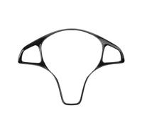 Universal Car Steering Wheel Cover Decoration Trim For Mercedes For Benz A B C E S Class GLA GLC CLA GLE GLS CLS Steering Wheel Cover (Color : Painted Black)