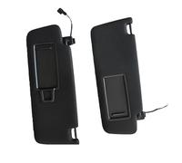 Universal Car Sun Visor For VW For Golf 5 2003-2008 For Golf6 2009-2014 1KD857552 1KD857551 Beige Black Sunvisor With Mirror Front Visor(1 Pair Black)