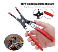 Universal Car Vehicle Soldering Aid Pliers Hold 2 Wires Auto Repair Clamp Tool Welding Clamp