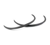 Universal Car Wheel Eyebrow Arches Lips 73cm Auto Side Fender Flares Extension Protection 2pcs BLNETU(2pcs carbon fiber Look)