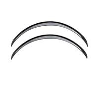 Universal Car Wheel Eyebrow Arches Lips 73cm Auto Side Fender Flares Extension Protection 2pcs BLNETU(2pcs glossy black)