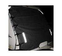 Universal Caravan Front Towing Cover Protector + 2 LED Lights Shield Reflective