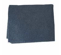 Universal Carbon Cooker Hood Filter - 57 x 47 x 2 mm, Flame Retardant Carbon Fibre Filter, Cut-To-Size Filters for Hoods