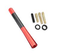 Universal Carbon Fiber Car Antenna, Short Antenna Replacement Fit For BMW Fit For Honda Fit For Toyota Reception(B)