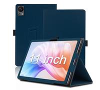 Universal Case Compatible with DOOGEE T30S 11 inch Tablet,Premium PU Leather Folding Stand Tablet Protection Bundle,Portable Cover,Folding Stand Protective Cover with Pencil Holde and Wrist Strap