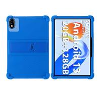 Universal Case for DOOGEE T10 Pro/T10/T10s/T10W/U10/U10 Pro/U9,Blackview Tab 60 WiFi/60 Pro/20 WiFi,OSCAL Pad 16/9/30/80 10.1 inch Tablet with PC Kickstand, Soft Silicone Shockproof Case, Blue