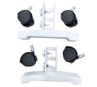 Universal Caster Wheels - Piece Appliance Roller Kit, Portable Equipment Transport Base, Reinforced Glide Mechanism with Stable Mount Structure | domestic utility accessory for heater radiator