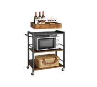 Universal Casters Kitchen Cart