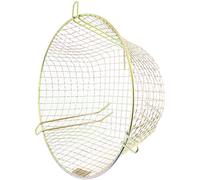 SPARES2GO Universal Zinc Coated CCTV Camera Guard/Security Light Round Cage (10'' / 255mm)