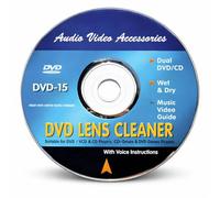 Universal CD/DVD Lens Cleaner Disc Kit with Cleaning Fluid - Laser Lens Cleaning Disc for CD, DVD & Blu-ray Players