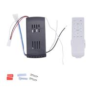 Universal Ceiling Fan Remote Control Kit - 40W 6 Speeds Adjustable Fan and Light Remote Control Replacement with Timer Function, Compatible with Most DC Ceiling Fans (1PC)