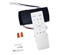 Universal Ceiling Fan Remote Control Kit Replacement, 6-Speed & Timing, Remote Replacement for DC Ceiling Fan Light