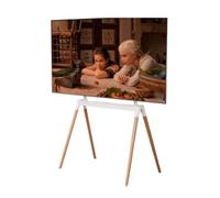 Universal Ceiling TV Mount - Adjustable Tripod Stand for 43-86 Inch LED LCD Screens - Sturdy 4-Leg Design for Bedroom & Studio Displays