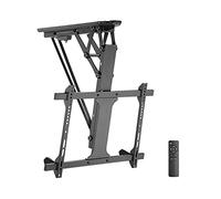 Universal Ceiling TV Mount Bracket for 32"-70" TVs Electric Folding TV Stand with Smart Remote Control Supports Up to 77lbs VESA 600x400mm Space-Saving Design
