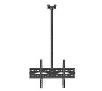 Universal Ceiling TV Mount for Flat and Curved Screens, Heavy-Duty Support for Large Displays, Ideal for Space-Saving and Flexible Viewing Setups