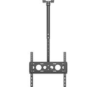 Universal Ceiling TV Mount - Full Motion Articulating Arm for Flat & Sloped Ceilings, Space-Saving Solution for Optimal Viewing Angles