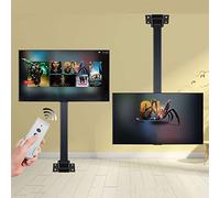 Universal Ceiling TV Mount Swivel & Tilt Adjustable Bracket for 20-32" TVs Holds Up to 60 lbs - Height Adjustable for Optimal Viewing Experience